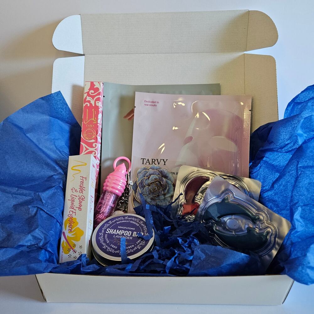 Yara Perfume 1.18 oz Self Care Beauty Box Spa Gift Set